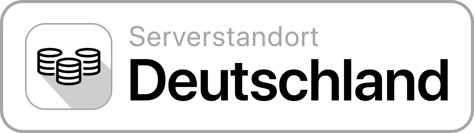 Siegel: Serverstandort Deutschland